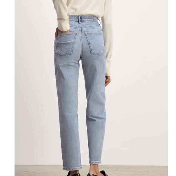 Everlane The Way High Jeans Light Wash Salt Water Size 30L - Picture 2 of 16